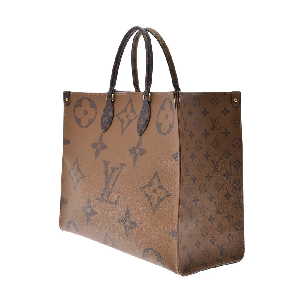 Louis Vuitton Brown Reverse OnTheGo Monogram Bag Giant Brown